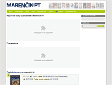 Tablet Screenshot of marencin.sk